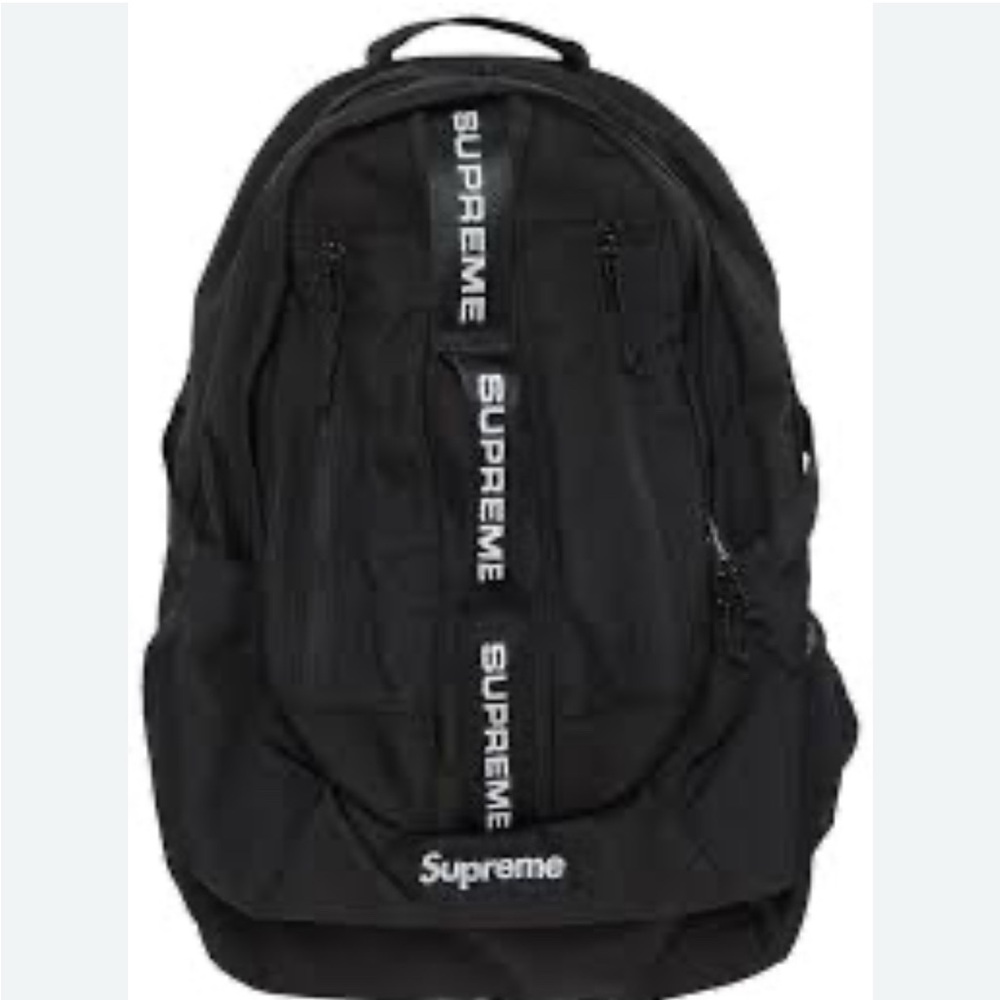 SUPREME BACKPACK 🖤 black VERY GOOD condition
